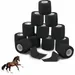 ZooVenture Bandage Cohésif 12 Rouleaux 5 Cm X 4,5 M Pour Tous Animaux