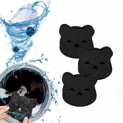 Rocky Ensemble de 10 feuilles anti - poils pour lave - linge