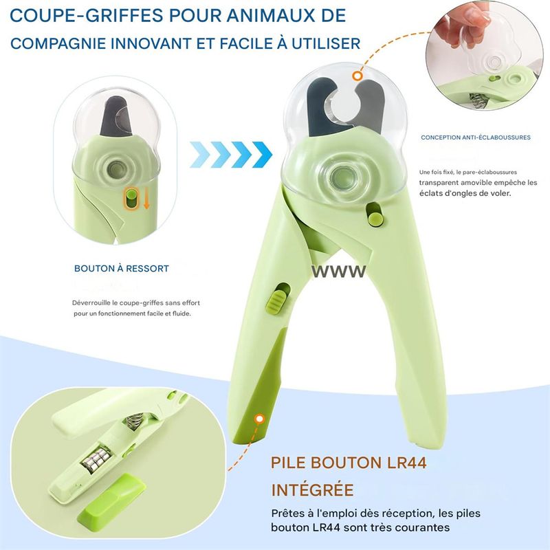 Rocky Ciseaux à ongles pour animaux de compagnie