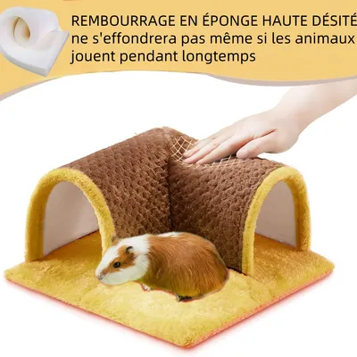 Zoomtopia Lit tunnel pour cochon d'Inde