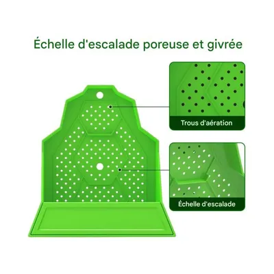 Zoomtopia Mangeoire murale pour reptiles