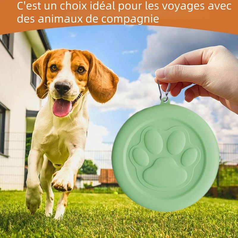 Zoomtopia Gamelle portable pour chien