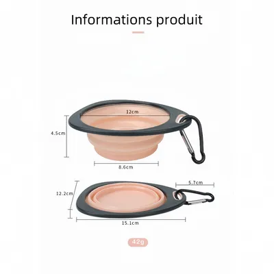 Zoomtopia Bol pliable pour chien