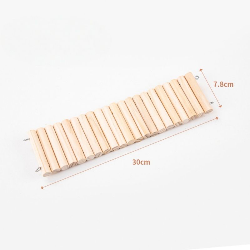 ZooVenture Small Pet Wooden Bridge