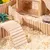 ZooVenture Small Pet Wooden Bridge