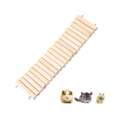 ZooVenture Small Pet Wooden Bridge ZooVenture Small Pet Wooden Bridge