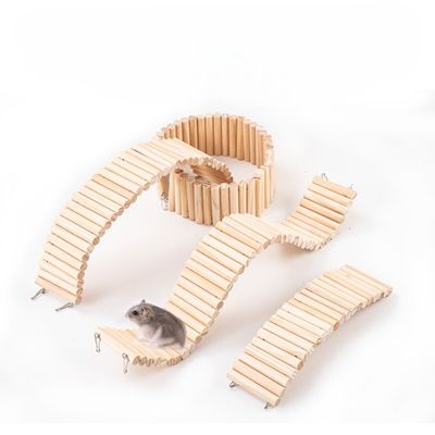 ZooVenture Small Pet Wooden Bridge