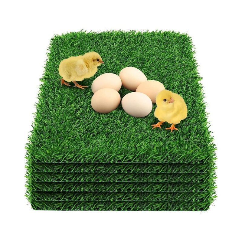 ZooVenture Lot de 6 tapis de nidification pour poules