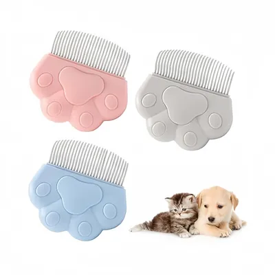 Zoomtopia Ensemble de 3 peignes anti - puces pour chats et chiens