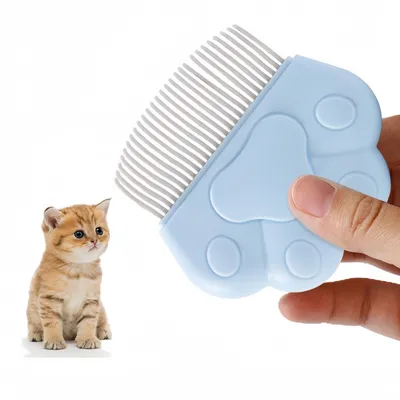 Zoomtopia Ensemble de 3 peignes anti - puces pour chats et chiens