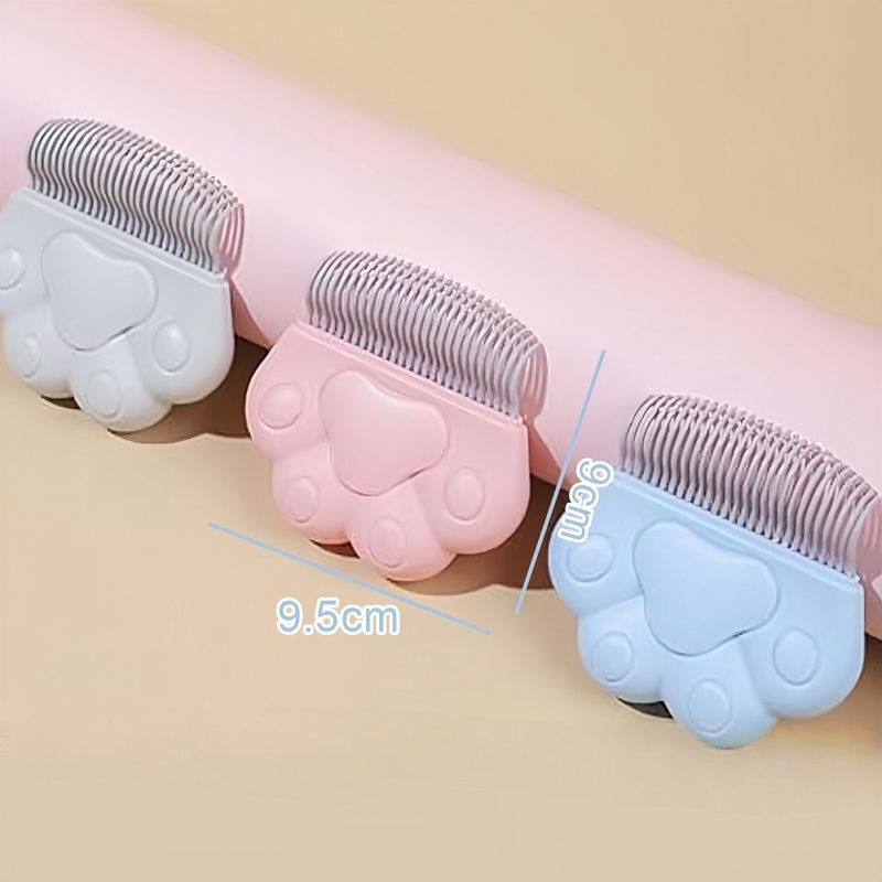 Zoomtopia Ensemble de 3 peignes anti - puces pour chats et chiens