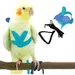 ZooVenture Harnais Et Laisse Pour Perroquet Pour Animaux Domestiques