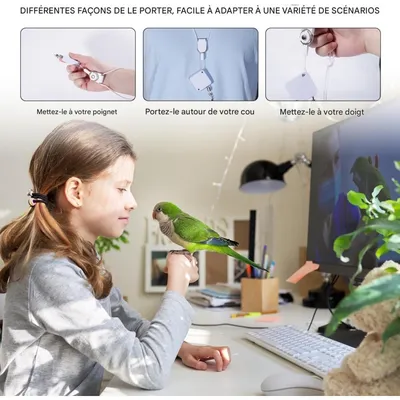 ZooVenture Laisse Rétractable Pour Oiseaux