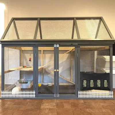 ZooVenture Nourrisseur de foin pour lapins cobayes et petits animaux