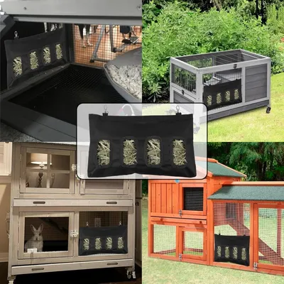 ZooVenture Nourrisseur de foin pour lapins cobayes et petits animaux