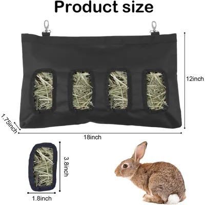 ZooVenture Nourrisseur de foin pour lapins cobayes et petits animaux