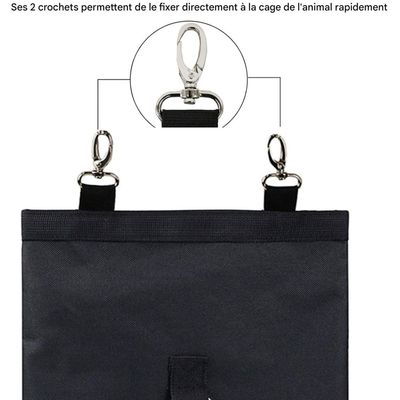 ZooVenture Nourrisseur de foin pour lapins cobayes et petits animaux