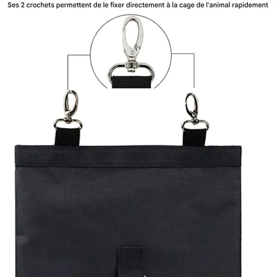 ZooVenture Nourrisseur de foin pour lapins cobayes et petits animaux