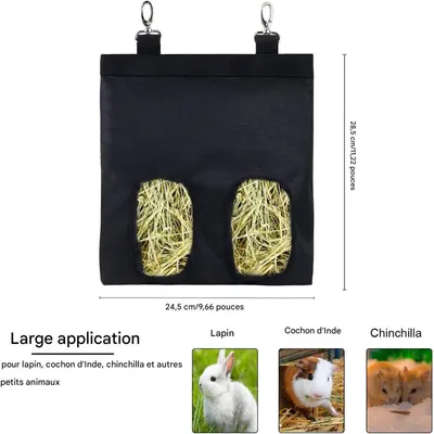 ZooVenture Nourrisseur de foin pour lapins cobayes et petits animaux