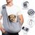 ZooVenture Sac de Transport Réglable Pour Chien Et Chat Jusqu'à 7,5 Kg