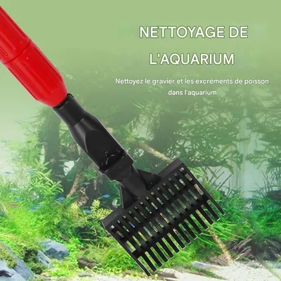 ZooVenture Outil De Nettoyage Aquarium 7 En 1 Pour Entretien Aquarium