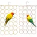 ZooVenture Lot de 2 jouets - balançoires pour perroquets