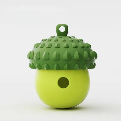 Zoomtopia Jouet interactif pour chien en forme de pomme de pin