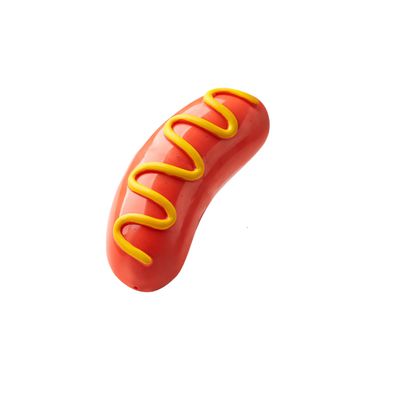 Rocky Paws Jouet à mâcher pour chien - Saucisse sonore pour gros mordeurs