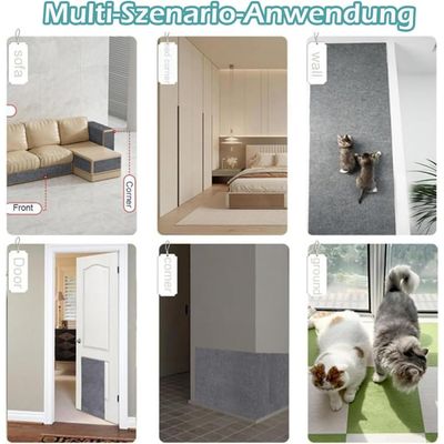 ZooVenture Tapis à gratter autocollant pour chats
