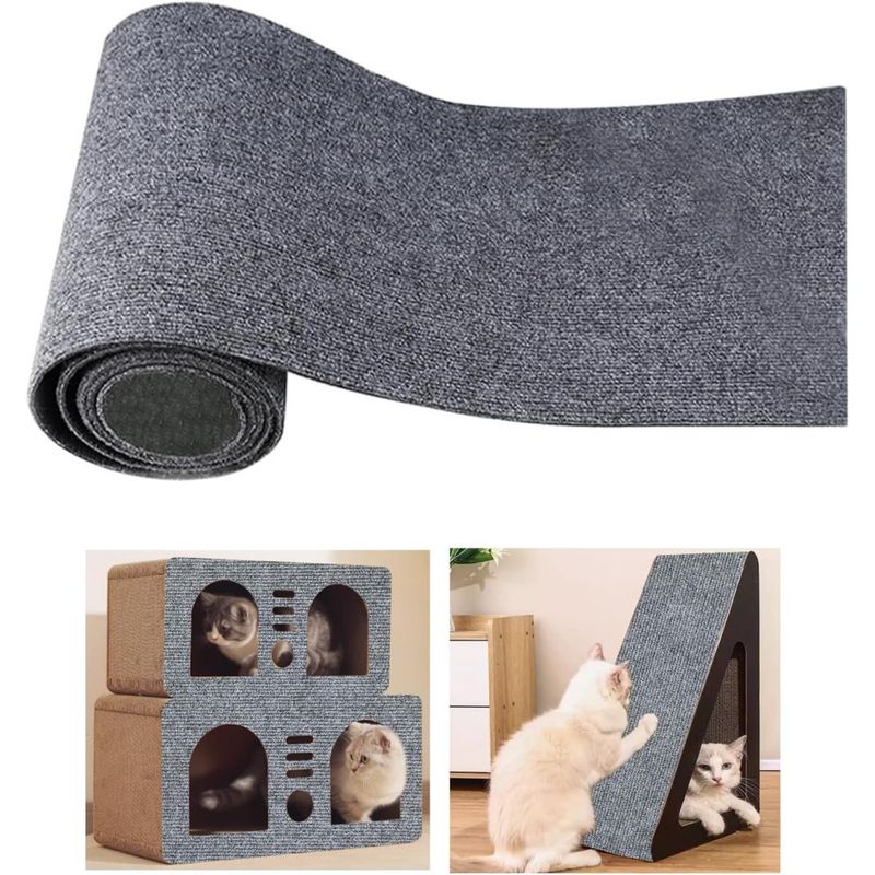 ZooVenture Tapis à gratter autocollant pour chats