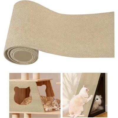 ZooVenture Alfombrilla rascadora autoadhesiva para gatos