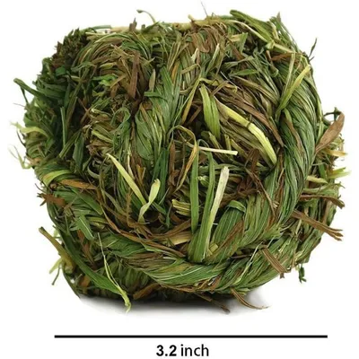 ZooVenture Set de 6 jouets boules d'herbe de Timothy Petits animaux