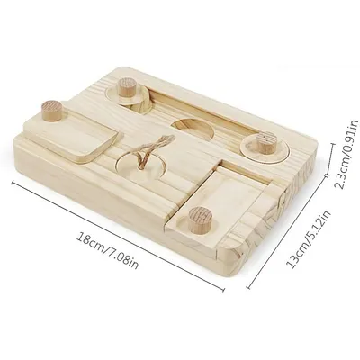 Zoomtopia Jouet de recherche de nourriture pour rongeurs