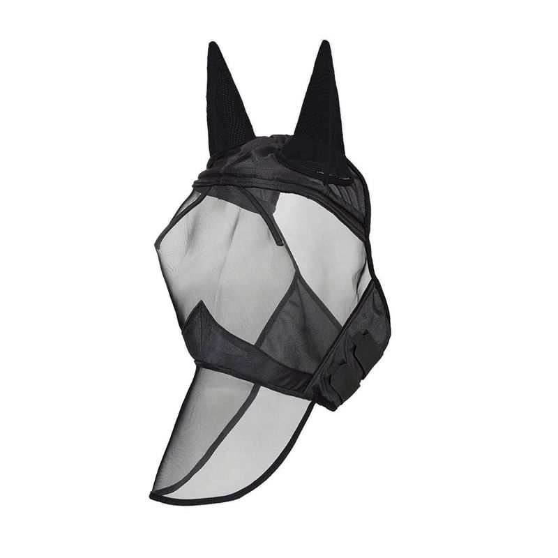 ZooVenture Masque anti-mouches pour chevaux
