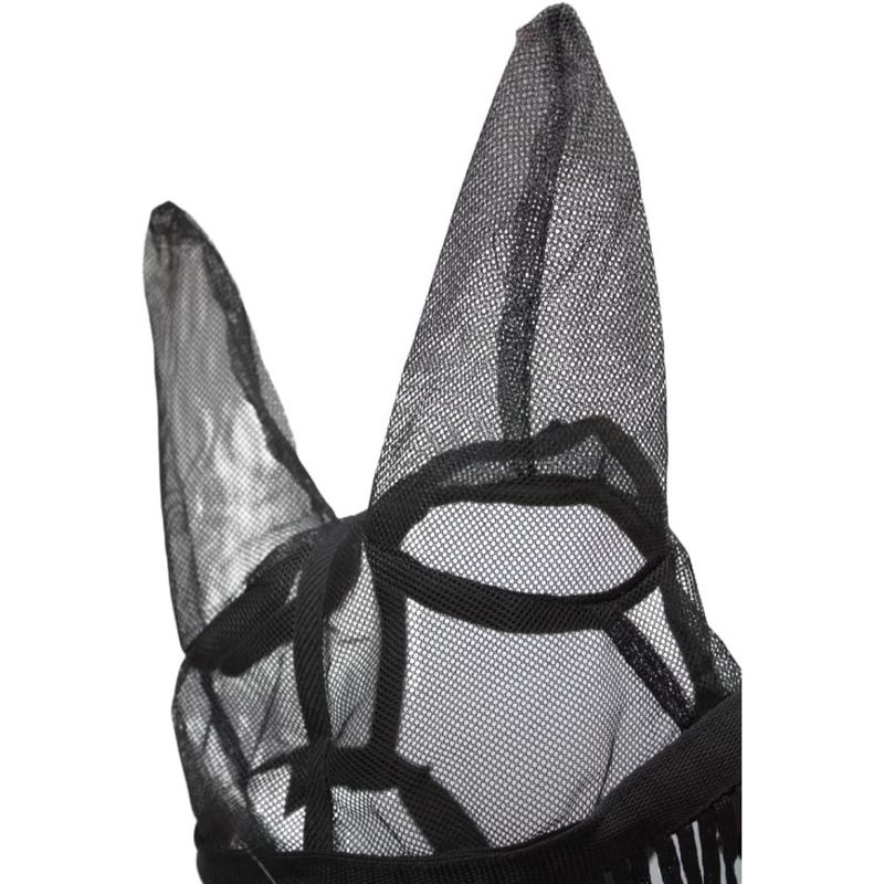 ZooVenture Voile anti-mouches avec protection oreilles pour chevaux