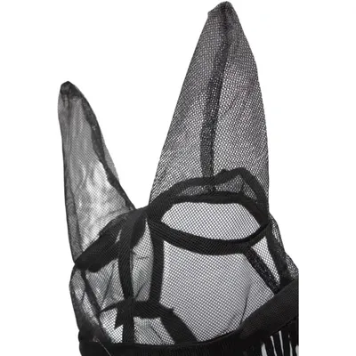 ZooVenture Voile anti-mouches avec protection oreilles pour chevaux