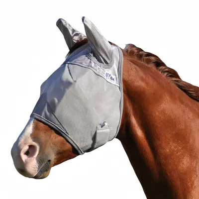 ZooVenture Masque anti-mouches pour chevaux