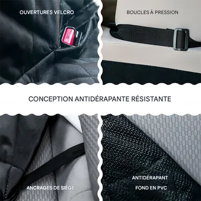 Rocky Tapis pour voiture pour animaux de compagnie