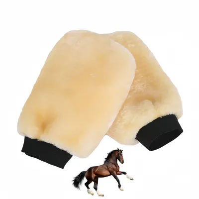 ZooVenture Gant de toilettage pour chevaux ZooVenture Gant de toilettage pour chevaux