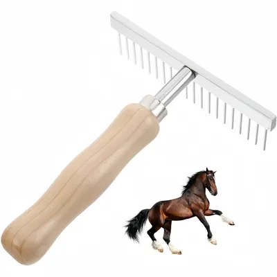 ZooVenture Brosse de nettoyage pour chevaux et vaches ZooVenture Brosse de nettoyage pour chevaux et vaches