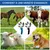 ZooVenture Lot de deux étrilles pour chevaux ZooVenture Lot de deux étrilles pour chevaux