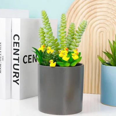 ZooVenture Lot 100 Mini Canards Résine Pour Aquarium Jardin