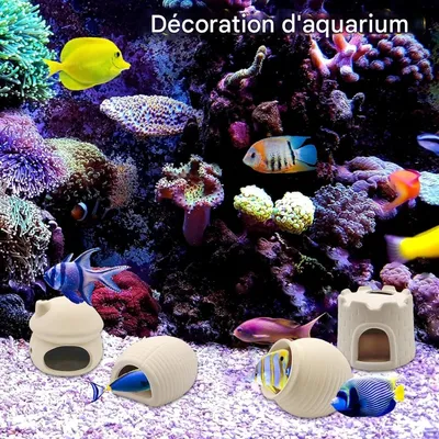 ZooVenture Décorations d'aquarium accessoires pour crevettes et crabes