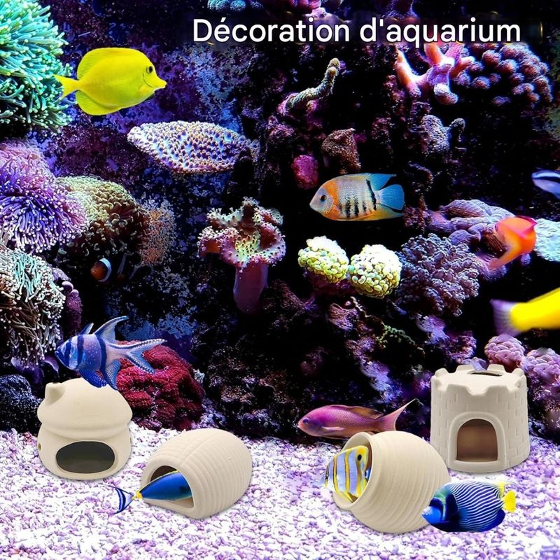 ZooVenture Décorations d'aquarium accessoires pour crevettes et crabes