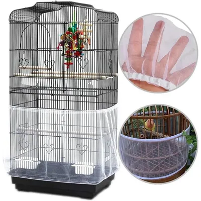 ZooVenture Set de 2 housses de cage pour oiseaux