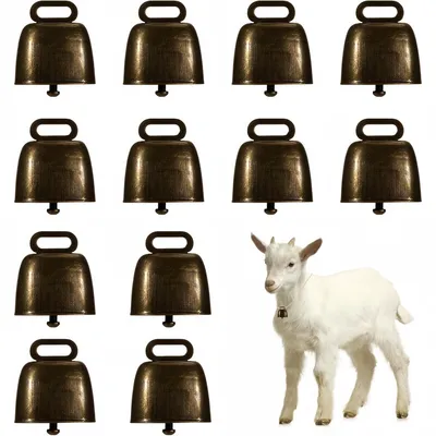 ZooVenture Douze cloches de bétail pour bovins moutons chevaux ZooVenture Douze cloches de bétail pour bovins moutons chevaux