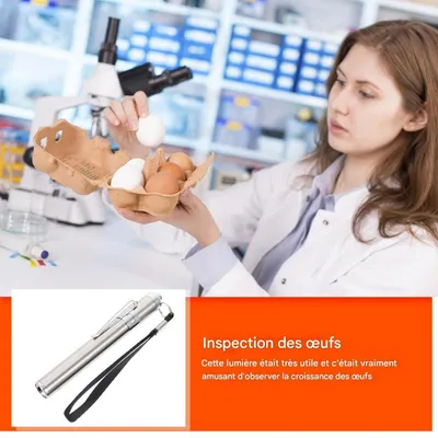 ZooVenture Lampe à mirer les œufs pour oiseaux