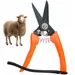 ZooVenture Cisaille à pied pour chèvres moutons alpagas agneaux cochons