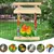 ZooVenture Balançoire en bois pour perroquet
