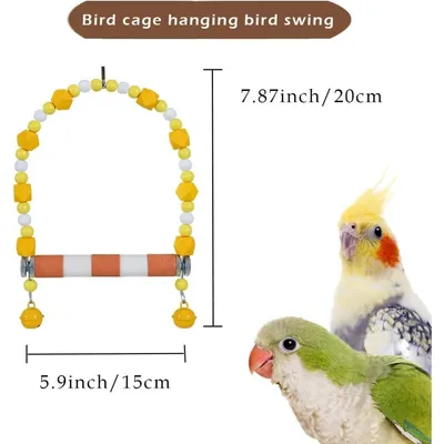 ZooVenture Jouet - balançoire pour oiseaux